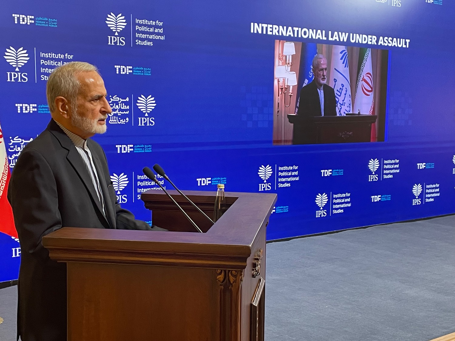 سخنرانی دکتر خرازی در همایش دفتر مطالعات وزارت امور خارجه